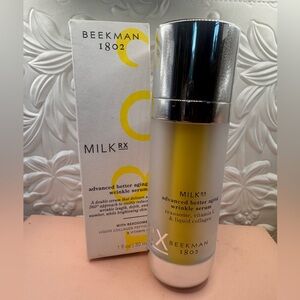 Beekman 1802 milk Rx advanced better aging wrinkle serum w/ rexosome etc- 1oz